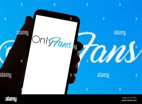 OnlyFans Logo auf einem Display