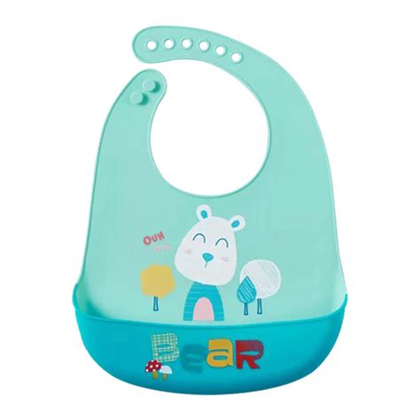Easy Clean Crumb Catcher Silicon Bib | HP-6002C– KidsROAR