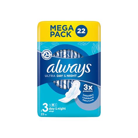 Always Ultra Secure Night Sanitary Pads (Size 4) 8 Pads - Beauty Mind ...