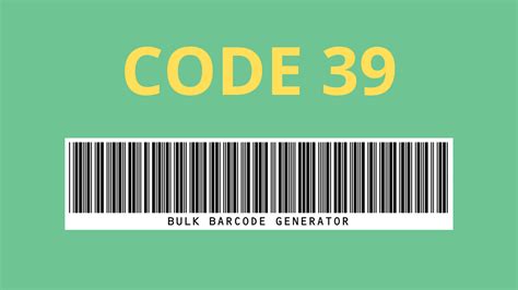 Image result for Code 39 Barcode Generator PNG