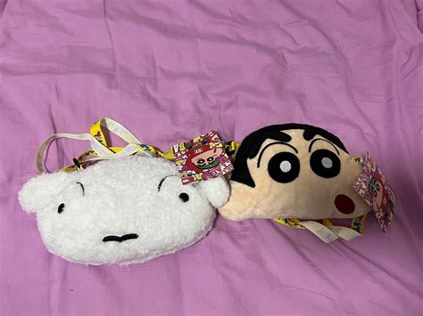 Shinchan and Xiao Bai bag, Babies & Kids, Babies & Kids Fashion on Carousell