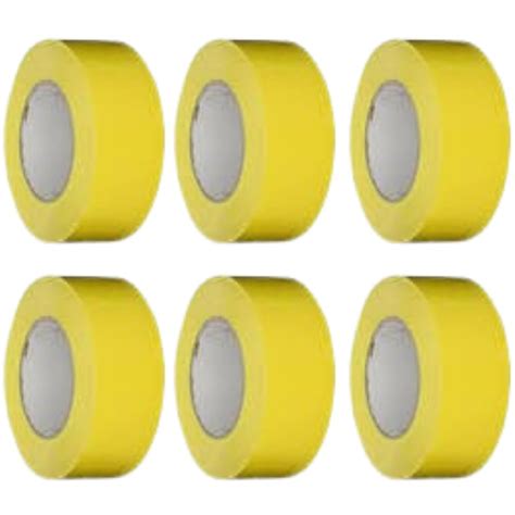ELATAPES yellow floor marking tape ensures high visibility and safety ...