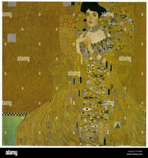 GUSTAVE KLIMT. 1862-1918. PORTRAIT OF ADELE BLOCH-BAUER I Stock Photo - Alamy