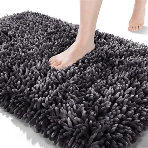 Amazon.com: Yimobra Luxury Chenille Bath Rug, Extra Soft and Absorbent ...