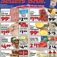 Sellers Bros. Weekly Ad | Grocery Specials