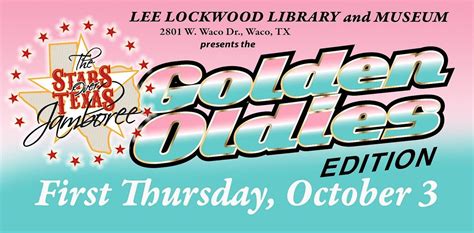 Stars Over Texas Jamboree - Golden Oldies, Lee Lockwood Library and ...