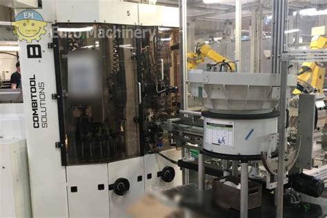Combitool Header Capper machine for cosmetic tubes