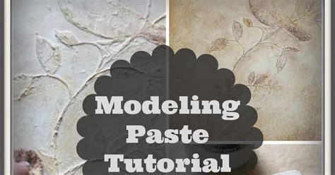 Image result for Modeling Paste Tutorial