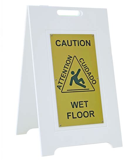 Caution Wet Floor Sign In Spanish
