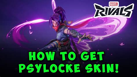 How to Get the Psylocke Skin in Marvel Rivals (Complete Guide) - YouTube