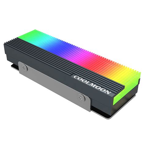 Buy ARGB M.2 Heatsink SSD Cooler with 5V 3Pin and small 4pin(plug in ...