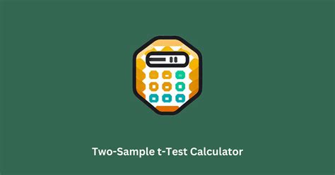 Image result for Significant Difference Calculator T-Test