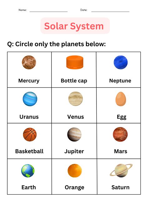 Rezultat imagine pentru Solar System Lessons