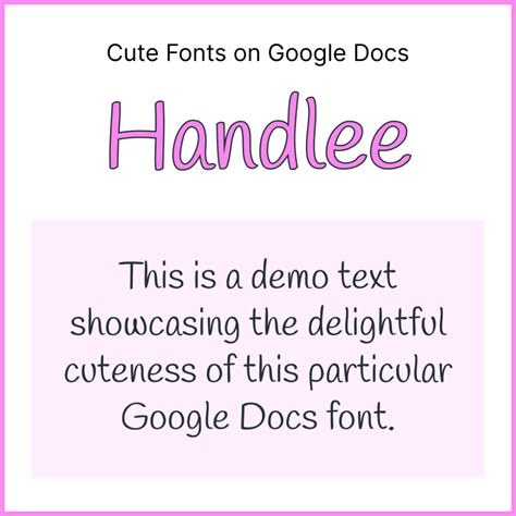 35 Best Cute Fonts on Google Docs [With Screenshots]