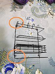 Craftize Mstore Iron Wall Mounted Paper Towel Holder with Storage Shelf ...