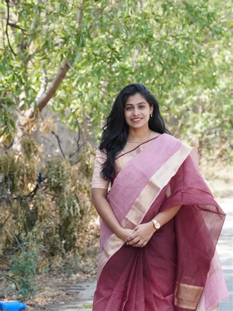 Dual Tone Kota Saree with Golden Zari Border | Elegant & Lightweight