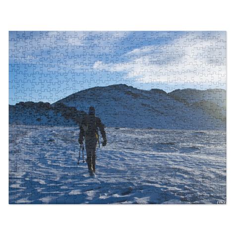 Snowy Alpine Hike Puzzle - Wild Shutter Photography
