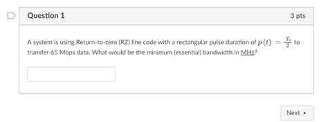 Return to Zero Line Coding 的图像结果