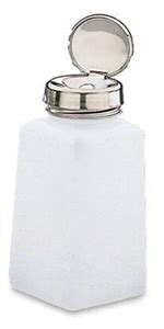 SCHOFIC One Touch Liquid Dispenser Pump IPA Bottle, ESD Safe durAstatic ...
