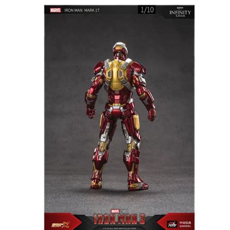 Iron Man Mk17 Action Figure By Zd Toys - www.superherotoystore.com