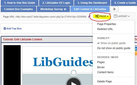 Image result for Examples of LibGuides