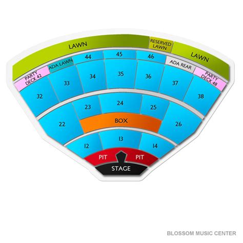 Blossom Music Center Calendar