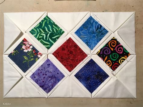 Image result for Cathedral Windows Quilt Tutorial
