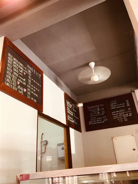 Menu at Fanoos Restaurant, Kochi