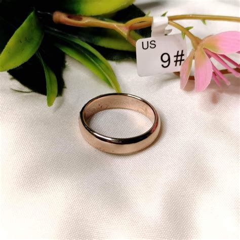 18k/24k real gold plated rings, Women's Fashion, Jewelry & Organizers ...