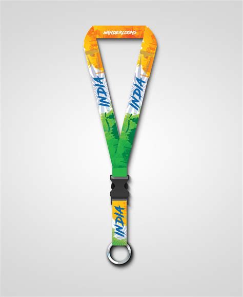 Wanderlooms Indian Vibes Lanyard KeyTag | Bike Riding Lanyard Keytags