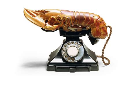 Lobster telephone (Aphrodisiac telephone) (1936) by Salvador Dali ...