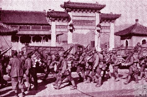 1937.12.17，侵华日军攻占南京入城式情形