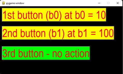 Image result for How to Write Code for a Button in Pygame