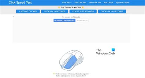 Image result for Mouse Tester Click
