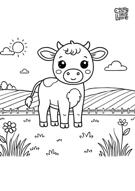 Image result for Cow Color Sheets