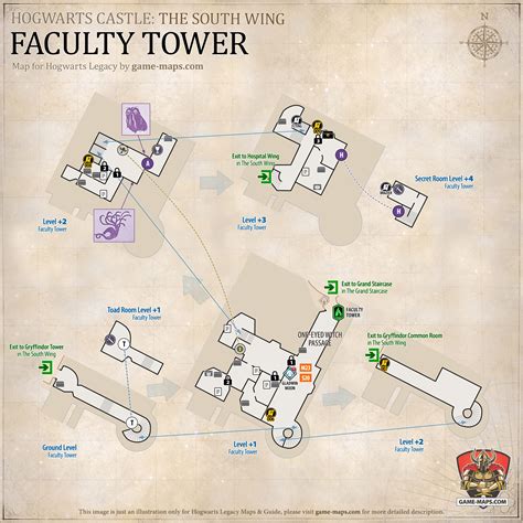 Map Of Hogwarts Castle All Floors In Order - Infoupdate.org
