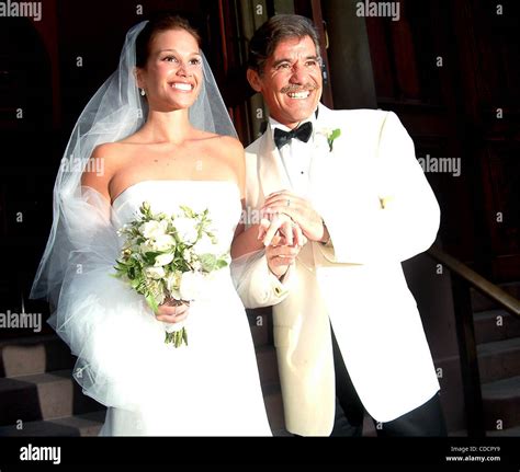 K32234ML .GERALDO RIVERA AND ERICA LEVY WEDDING AT THE CENTRAL ...