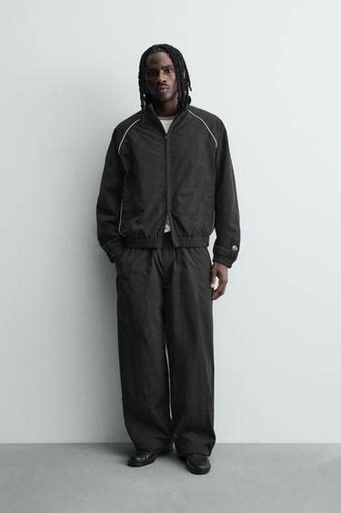 Men's Black Trousers | ZARA India