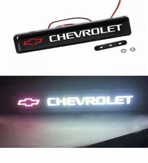 1pc Nova Grade Frontal Chevrolet Logotipo Led | Ubuy India