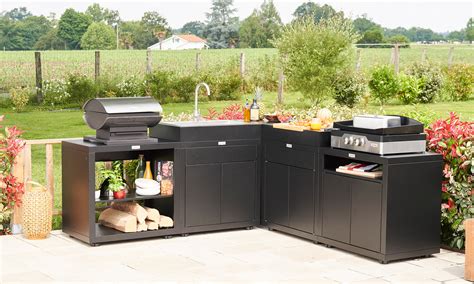 Outdoor kitchen accessories BLACK BACK PANEL FOR CORNER CREDENZA ...