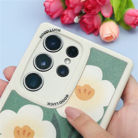 Floral Edition Leather Textured Soft Case - Samsung – Peeperly