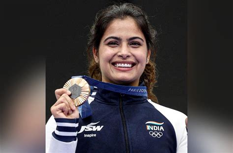 Manu becomes first Indian woman shooter to win Olympic medal, gets ...