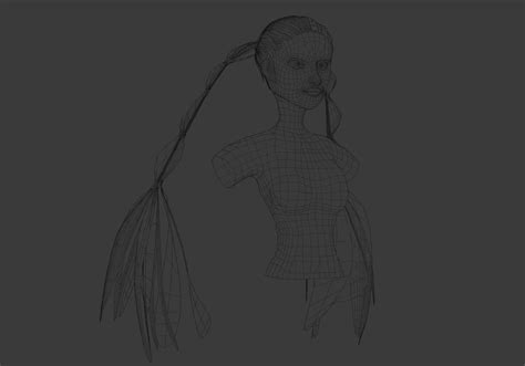 Side Ponytails Hairstyle - 3D Model by nickianimations