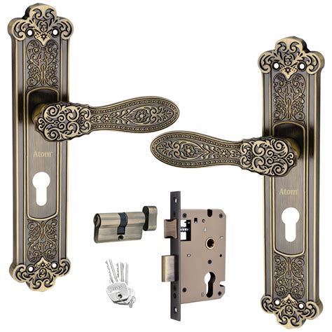 Atom Heavy Duty Mortise Door Lock with One Sided Key for Bedroom ...