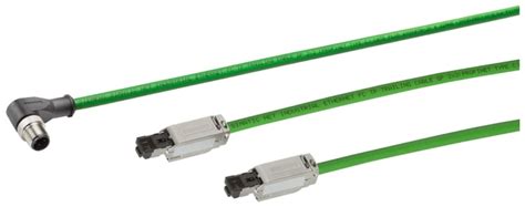 6XV18715BN20 Siemens | Siemens, 20m Cat5e, Green RJ45 to Female RJ45 ...