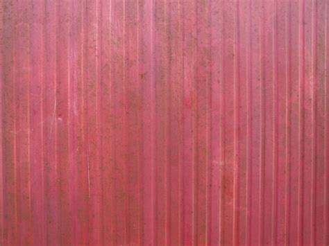 Red corrugated steel | Premium Photo