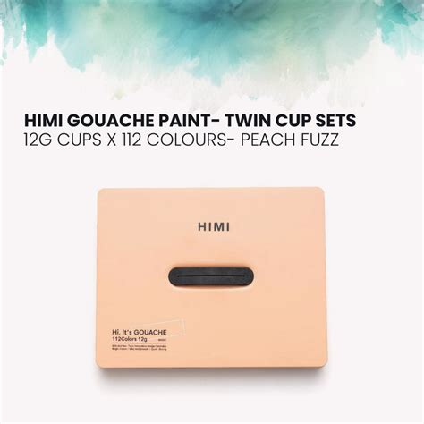 Buy original HIMI - Twin cup Gouache Paint - 12 g x 112 colours from ...