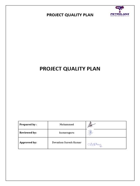 Image result for Quality Planning Example
