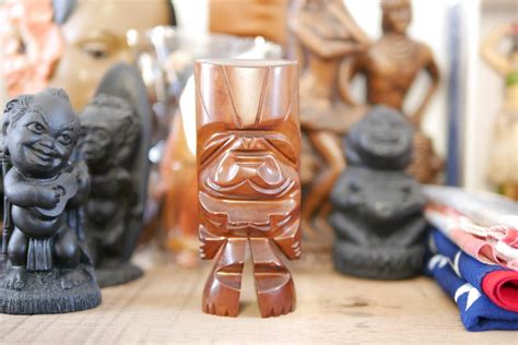 HAWAIIAN TIKI milo wood Brian | Moose Aloha Gallery
