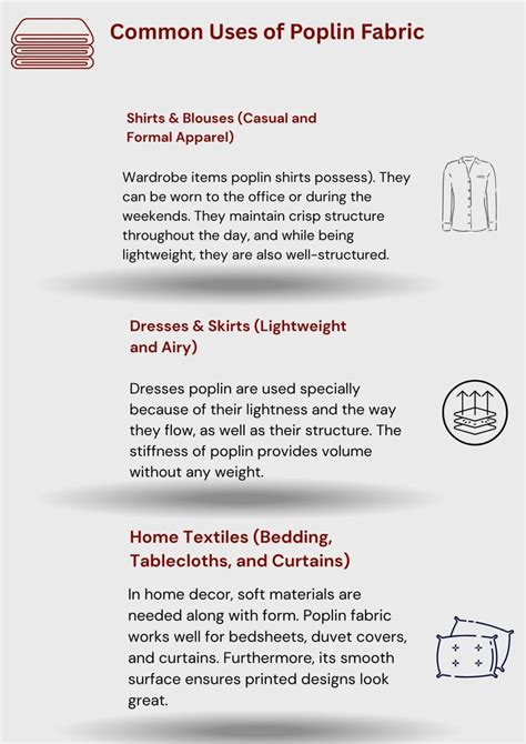 what is poplin fabric